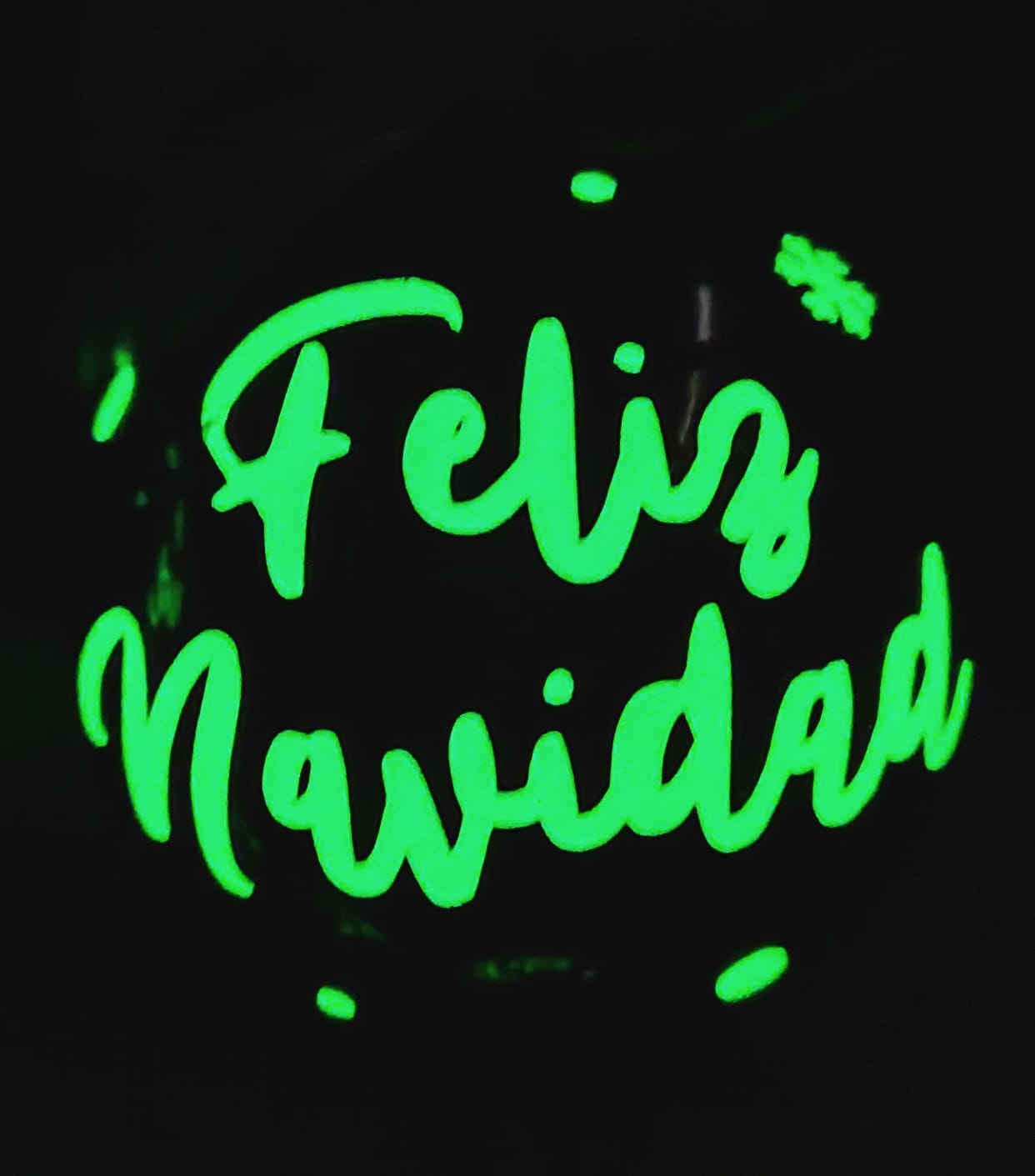Bola de Navidad Personalizada Brillo en Oscuridad - Imagen 3