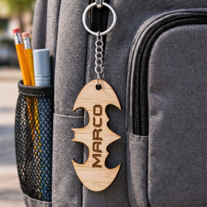 Llavero Personalizado de Madera Grabado