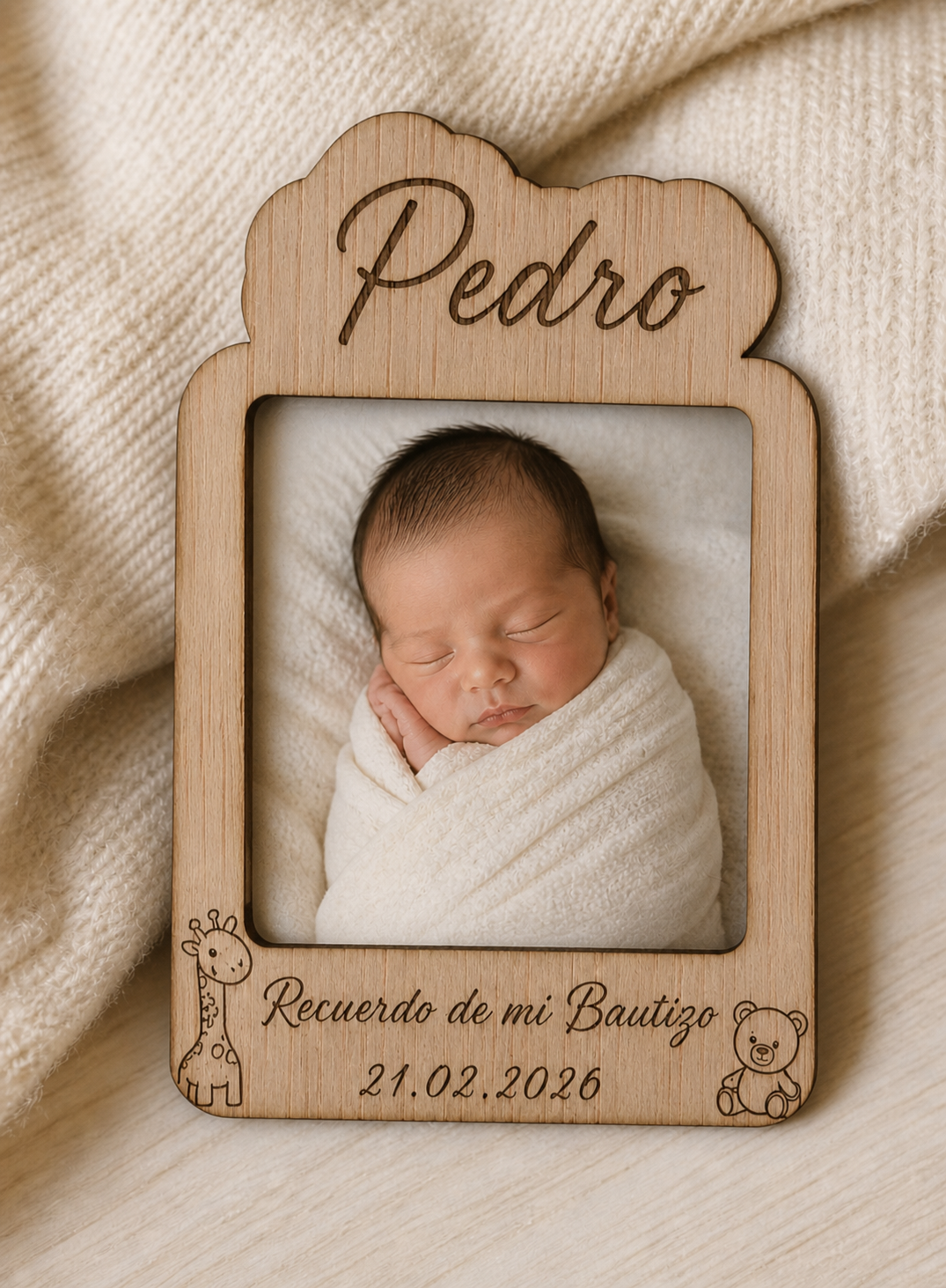 Marco de Fotos Relieve Imán Personalizado - Imagen 2