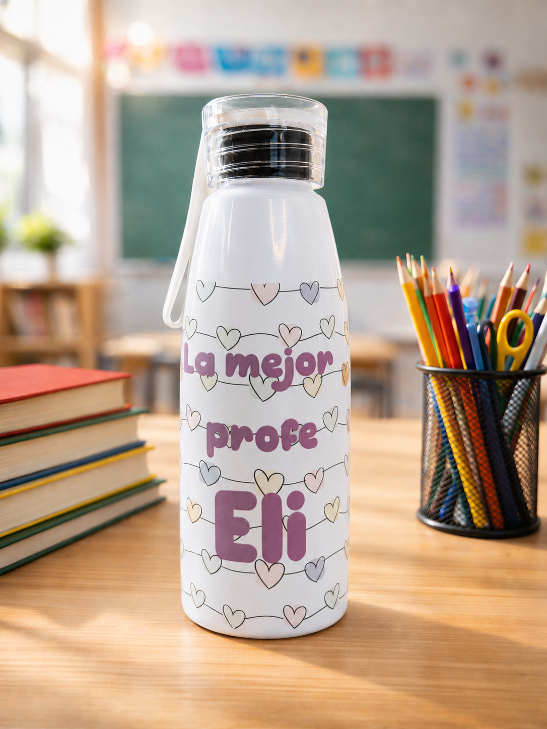 Botella maestros sublimada - Imagen 5