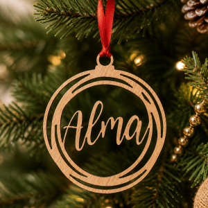 Bola de Navidad Círculos Personalizada