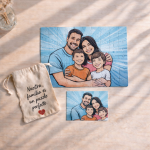 Puzzle de Fotos Sublimado con Bolsa de Almacenamiento