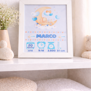 Natalicio infantil cartulina