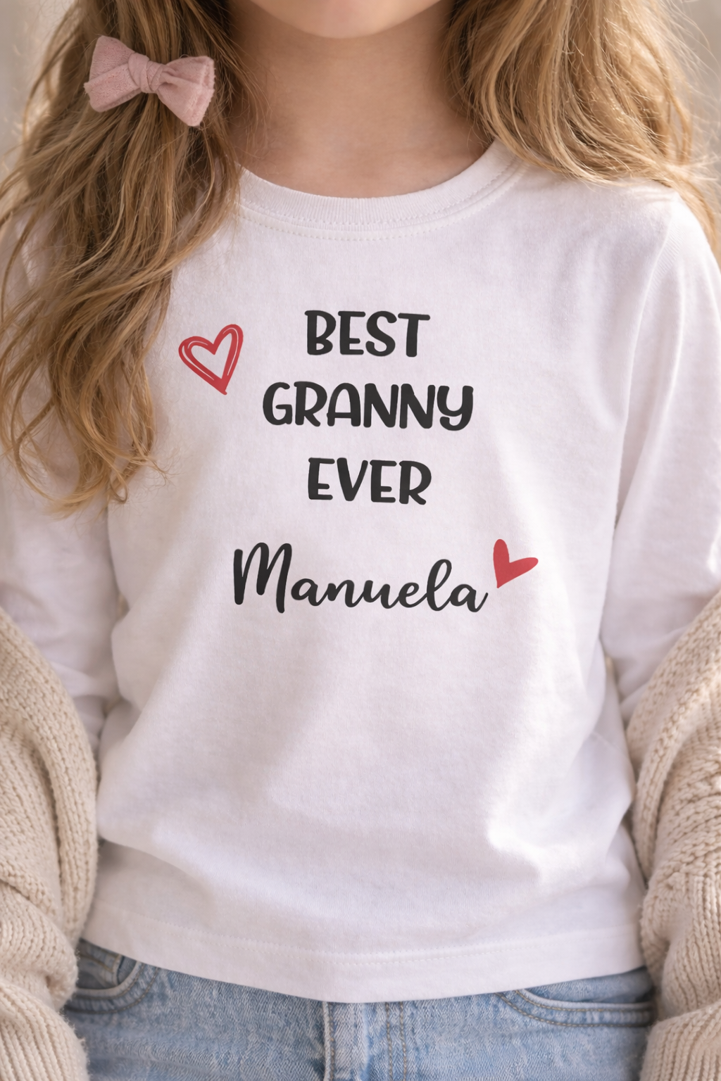 Camiseta infantil personalizada con vinilo
