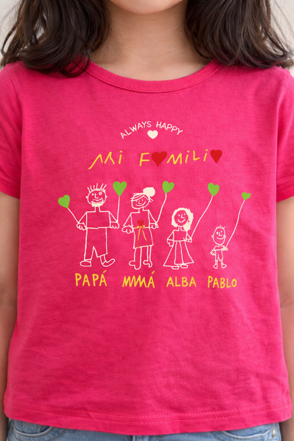 Camiseta infantil personalizada con vinilo - Imagen 5
